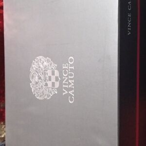 Gold metalized heels